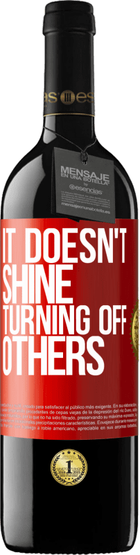 «It doesn't shine turning off others» RED Edition MBE Reserve