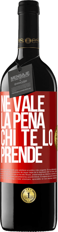 39,95 € | Vino rosso Edizione RED MBE Riserva Ne vale la pena chi te lo prende Etichetta Rossa. Etichetta personalizzabile Riserva 12 Mesi Raccogliere 2015 Tempranillo