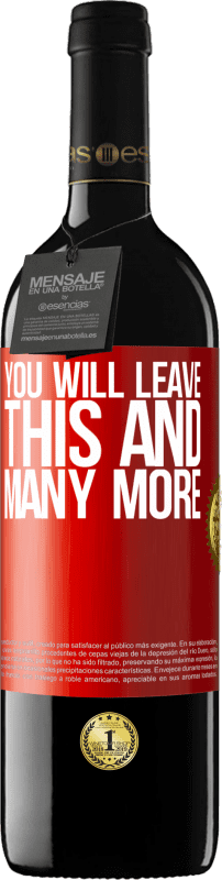 39,95 € | Красное вино Издание RED MBE Бронировать Вы оставите это и многое другое Красная метка. Настраиваемая этикетка Бронировать 12 Месяцы Урожай 2014 Tempranillo