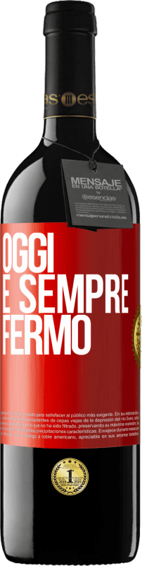 39,95 € Spedizione Gratuita | Vino rosso Edizione RED MBE Riserva Oggi è sempre fermo Etichetta Rossa. Etichetta personalizzabile Riserva 12 Mesi Raccogliere 2016 Tempranillo