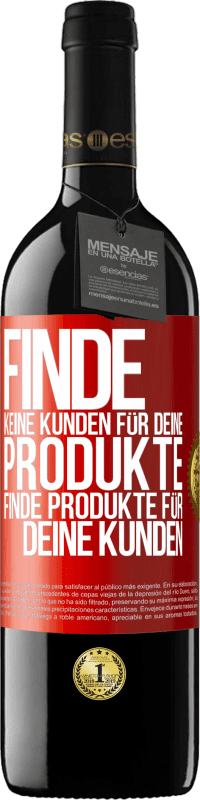 39,95 € Kostenloser Versand | Rotwein RED Ausgabe MBE Reserve Finde keine Kunden für deine Produkte, finde Produkte für deine Kunden Rote Markierung. Anpassbares Etikett Reserve 12 Monate Ernte 2016 Tempranillo