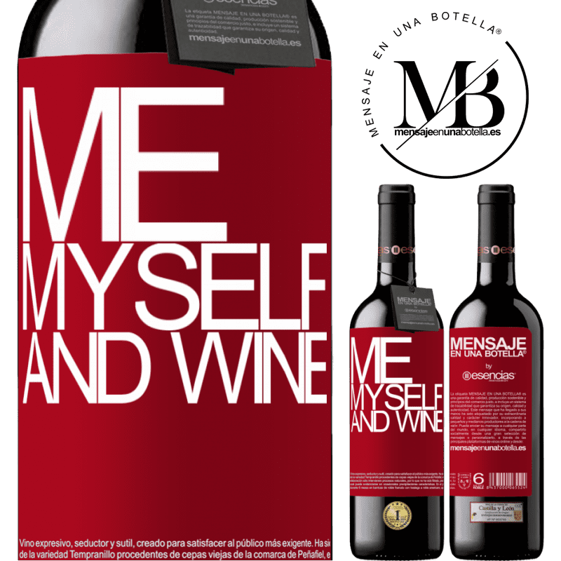 «Me, myself and wine» REDエディション MBE 予約する