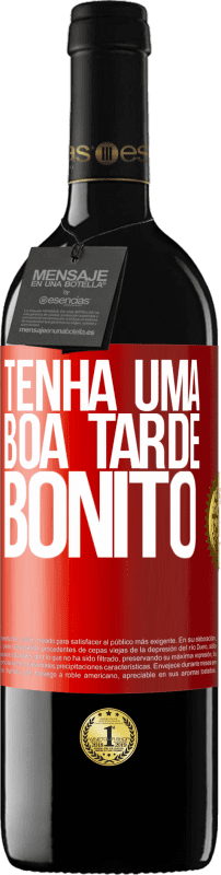 39,95 € | Vinho tinto Edição RED MBE Reserva Tenha uma boa tarde, bonito Etiqueta Vermelha. Etiqueta personalizável Reserva 12 Meses Colheita 2015 Tempranillo