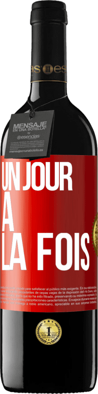 39,95 € | Vin rouge Édition RED MBE Réserve Un jour à la fois Étiquette Rouge. Étiquette personnalisable Réserve 12 Mois Récolte 2014 Tempranillo