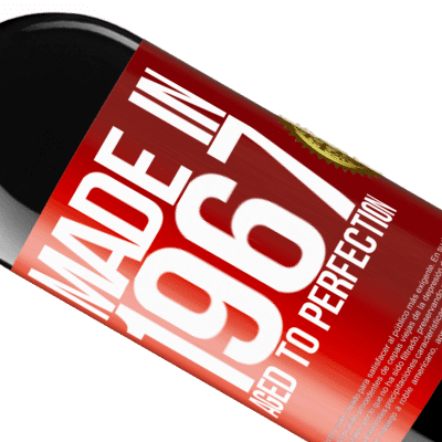 Unique & Personal Expressions. «Made in 1967. Aged to perfection» RED Edition MBE Reserve