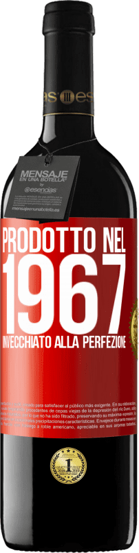 39,95 € | Vino rosso Edizione RED MBE Riserva Prodotto nel 1967. Invecchiato alla perfezione Etichetta Rossa. Etichetta personalizzabile Riserva 12 Mesi Raccogliere 2014 Tempranillo