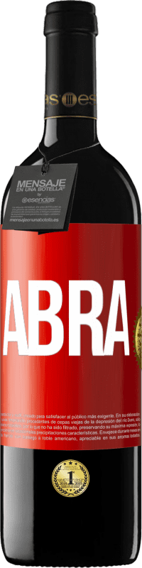39,95 € | Vinho tinto Edição RED MBE Reserva Abra Etiqueta Vermelha. Etiqueta personalizável Reserva 12 Meses Colheita 2014 Tempranillo