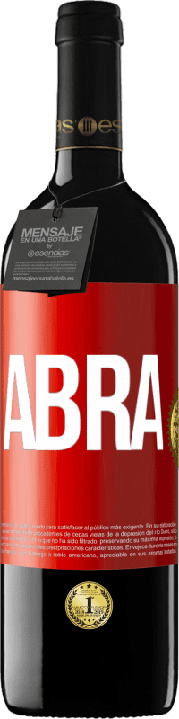 39,95 € | Vinho tinto Edição RED MBE Reserva Abra Etiqueta Vermelha. Etiqueta personalizável Reserva 12 Meses Colheita 2016 Tempranillo