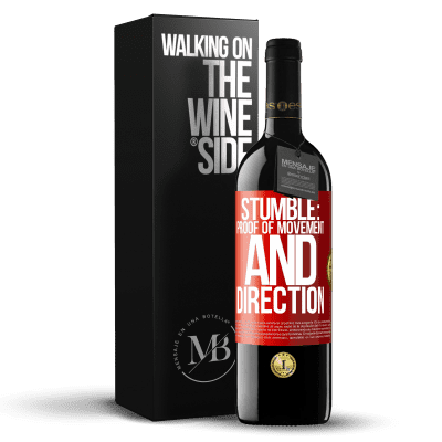 «Stumble: proof of movement and direction» RED Edition MBE Reserve