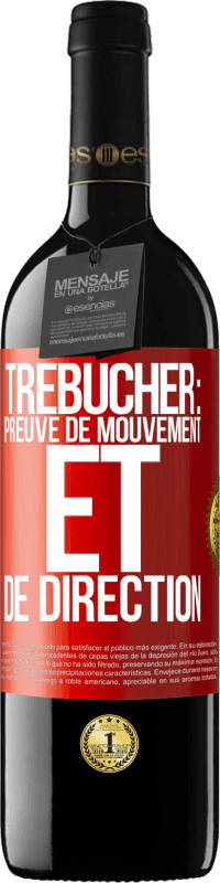 Envoi gratuit | Vin rouge Édition RED MBE Réserve Trébucher: preuve de mouvement et de direction Étiquette Rouge. Étiquette personnalisable Réserve 12 Mois Récolte 2014 Tempranillo