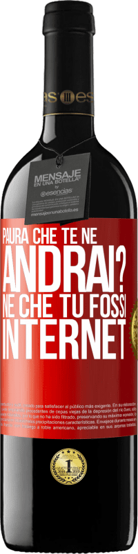 Spedizione Gratuita | Vino rosso Edizione RED MBE Riserva Paura che te ne andrai? Né che tu fossi internet Etichetta Rossa. Etichetta personalizzabile Riserva 12 Mesi Raccogliere 2014 Tempranillo