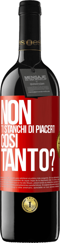 Spedizione Gratuita | Vino rosso Edizione RED MBE Riserva Non ti stanchi di piacerti così tanto? Etichetta Rossa. Etichetta personalizzabile Riserva 12 Mesi Raccogliere 2014 Tempranillo