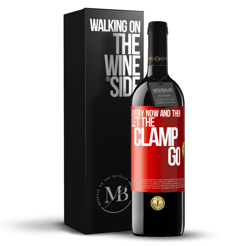 39,95 € Free Shipping | Red Wine RED Edition MBE Reserve Every now and then let the clamp go Red Label. Customizable label Reserve 12 Months Harvest 2014 Tempranillo