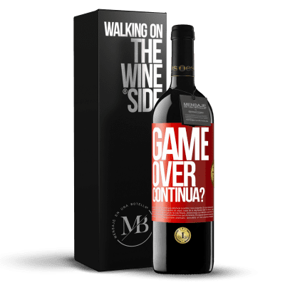 «GAME OVER. Continua?» Edizione RED MBE Riserva