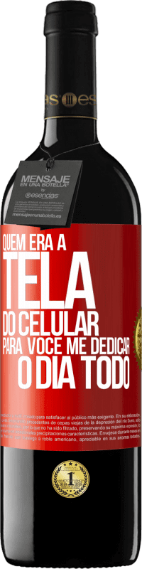 Envio grátis | Vinho tinto Edição RED MBE Reserva Quem era a tela do celular para você me dedicar o dia todo Etiqueta Vermelha. Etiqueta personalizável Reserva 12 Meses Colheita 2014 Tempranillo