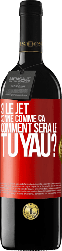 Envoi gratuit | Vin rouge Édition RED MBE Réserve Si le jet sonne comme ça, comment sera le tuyau? Étiquette Rouge. Étiquette personnalisable Réserve 12 Mois Récolte 2014 Tempranillo