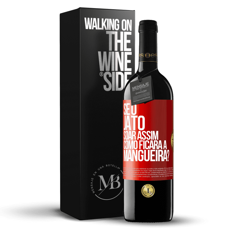 39,95 € Envio grátis | Vinho tinto Edição RED MBE Reserva Se o jato soar assim, como ficará a mangueira? Etiqueta Vermelha. Etiqueta personalizável Reserva 12 Meses Colheita 2014 Tempranillo