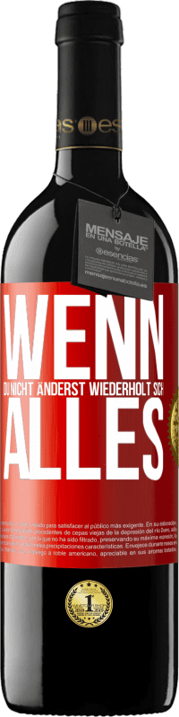 Kostenloser Versand | Rotwein RED Ausgabe MBE Reserve Wenn du nicht änderst, wiederholt sich alles Rote Markierung. Anpassbares Etikett Reserve 12 Monate Ernte 2014 Tempranillo