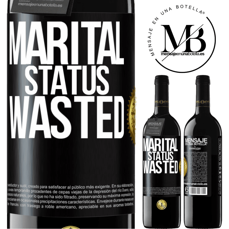 39,95 € Free Shipping | Red Wine RED Edition MBE Reserve Marital status: wasted Black Label. Customizable label Reserve 12 Months Harvest 2016 Tempranillo
