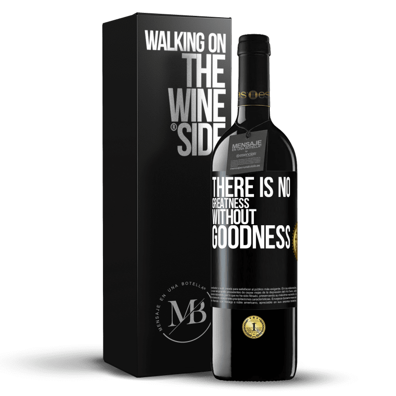 39,95 € Free Shipping | Red Wine RED Edition MBE Reserve There is no greatness without goodness Black Label. Customizable label Reserve 12 Months Harvest 2014 Tempranillo