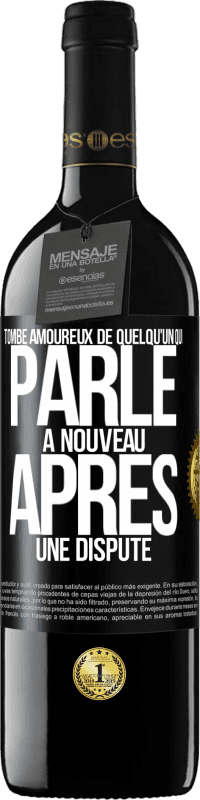 39,95 € Envoi gratuit | Vin rouge Édition RED MBE Réserve Tombe amoureux de quelqu'un qui parle à nouveau après une dispute Étiquette Noire. Étiquette personnalisable Réserve 12 Mois Récolte 2016 Tempranillo