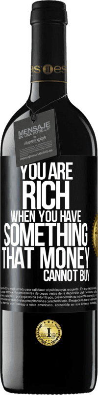 «You are rich when you have something that money cannot buy» RED Edition MBE Reserve