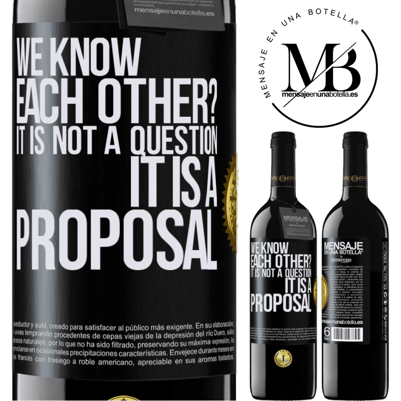 39,95 € Free Shipping | Red Wine RED Edition MBE Reserve We know each other? It is not a question, it is a proposal Black Label. Customizable label Reserve 12 Months Harvest 2014 Tempranillo