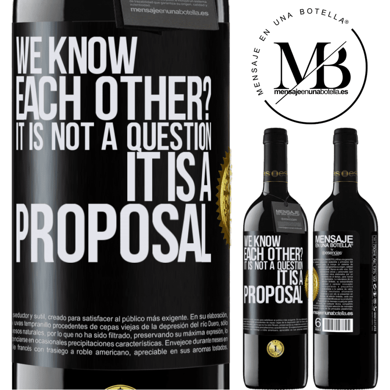 39,95 € Free Shipping | Red Wine RED Edition MBE Reserve We know each other? It is not a question, it is a proposal Black Label. Customizable label Reserve 12 Months Harvest 2015 Tempranillo