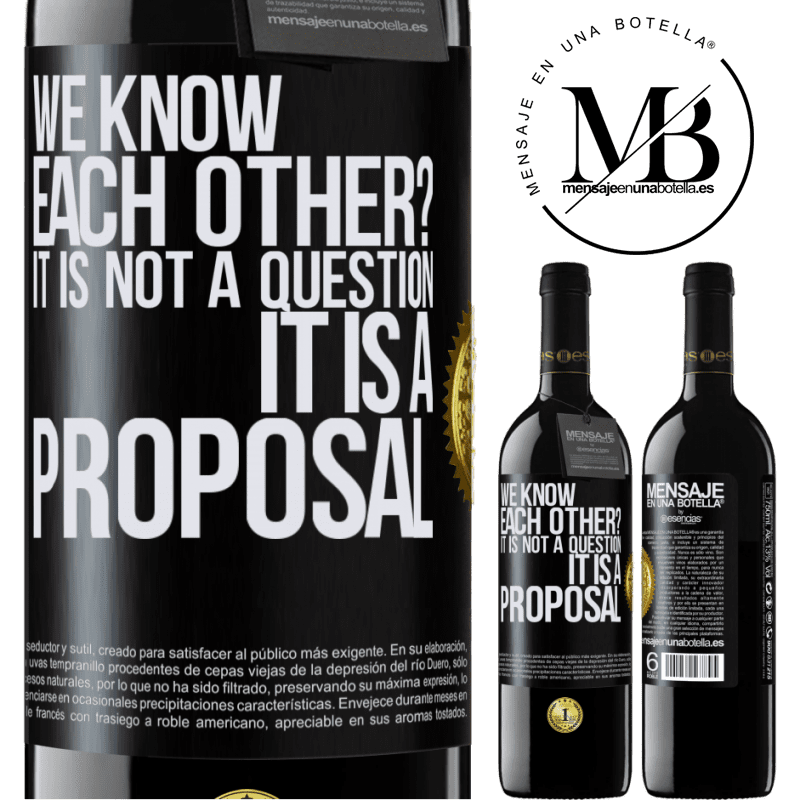 39,95 € Free Shipping | Red Wine RED Edition MBE Reserve We know each other? It is not a question, it is a proposal Black Label. Customizable label Reserve 12 Months Harvest 2016 Tempranillo