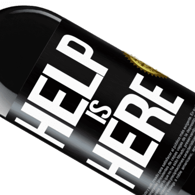 Einzigartige und Persönliche Ausdrücke. «Help is Here» RED Ausgabe MBE Reserve