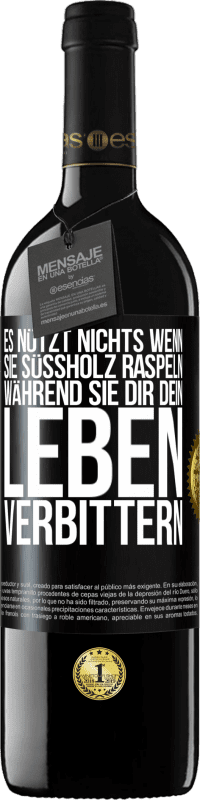 «Es nützt nichts, wenn sie Süßholz raspeln, während sie dir dein Leben verbittern» RED Ausgabe MBE Reserve