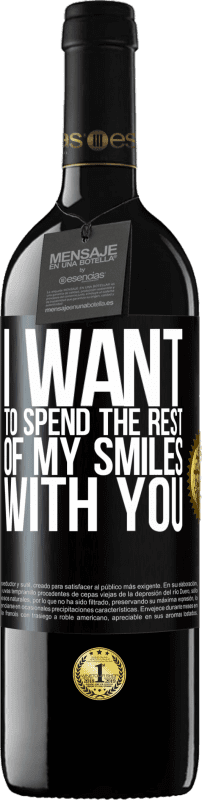 39,95 € 送料無料 | 赤ワイン REDエディション MBE 予約する 残りの笑顔を君と過ごしたい ブラックラベル. カスタマイズ可能なラベル 予約する 12 月 収穫 2014 Tempranillo