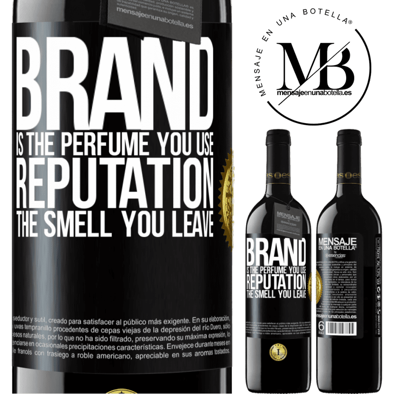 39,95 € Free Shipping | Red Wine RED Edition MBE Reserve Brand is the perfume you use. Reputation, the smell you leave Black Label. Customizable label Reserve 12 Months Harvest 2016 Tempranillo