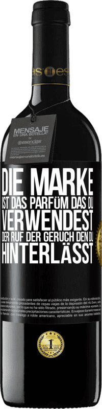 39,95 € Kostenloser Versand | Rotwein RED Ausgabe MBE Reserve Die Marke ist das Parfüm, das du verwendest. Der Ruf der Geruch, den du hinterlässt Schwarzes Etikett. Anpassbares Etikett Reserve 12 Monate Ernte 2016 Tempranillo