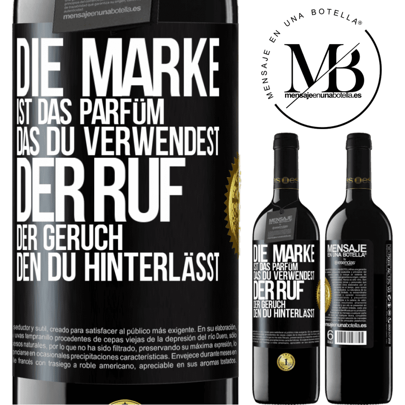 39,95 € Kostenloser Versand | Rotwein RED Ausgabe MBE Reserve Die Marke ist das Parfüm, das du verwendest. Der Ruf der Geruch, den du hinterlässt Schwarzes Etikett. Anpassbares Etikett Reserve 12 Monate Ernte 2016 Tempranillo