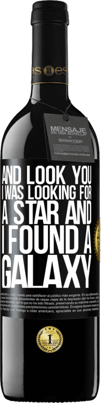 39,95 € Free Shipping | Red Wine RED Edition MBE Reserve And look you, I was looking for a star and I found a galaxy Black Label. Customizable label Reserve 12 Months Harvest 2016 Tempranillo