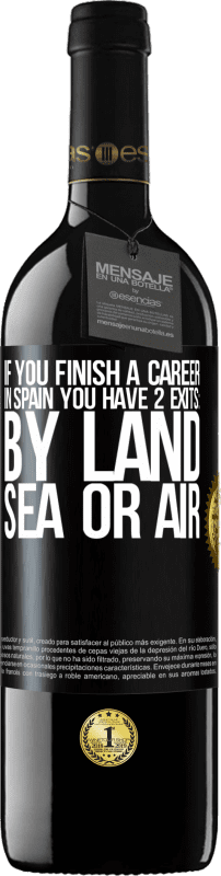 «If you finish a race in Spain you have 3 starts: by land, sea or air» RED Edition MBE Reserve