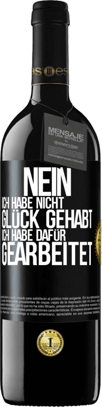 «Nein, ich habe nicht Glück gehabt. Ich habe dafür gearbeitet» RED Ausgabe MBE Reserve