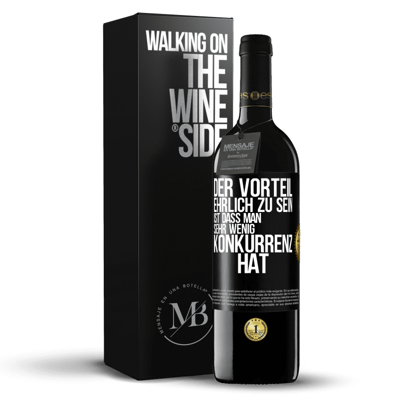 39,95 € Kostenloser Versand | Rotwein RED Ausgabe MBE Reserve Der Vorteil, ehrlich zu sein, ist dass man sehr wenig Konkurrenz hat Schwarzes Etikett. Anpassbares Etikett Reserve 12 Monate Ernte 2016 Tempranillo