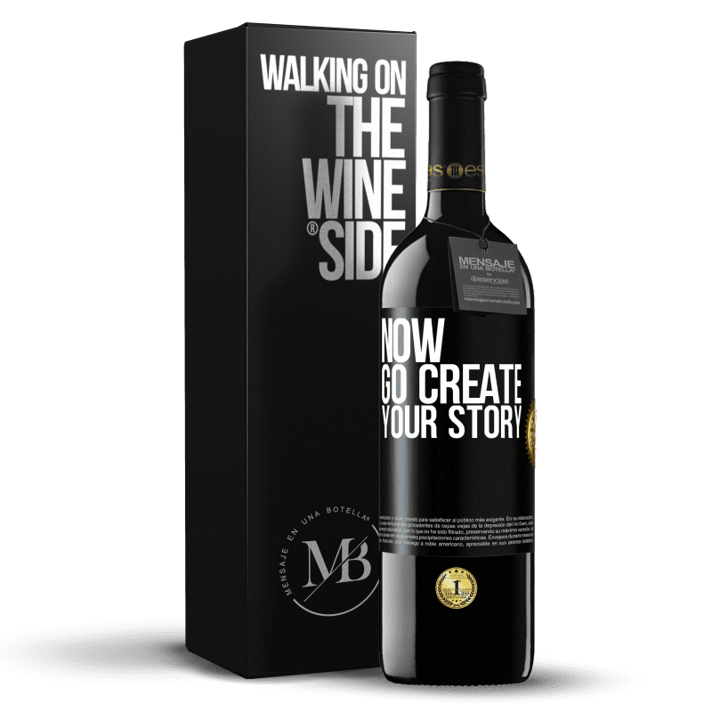 39,95 € Free Shipping | Red Wine RED Edition MBE Reserve Now, go create your story Black Label. Customizable label Reserve 12 Months Harvest 2014 Tempranillo