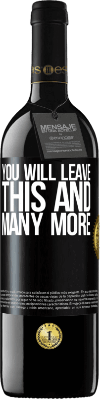 39,95 € | Red Wine RED Edition MBE Reserve You will leave this and many more Black Label. Customizable label Reserve 12 Months Harvest 2015 Tempranillo