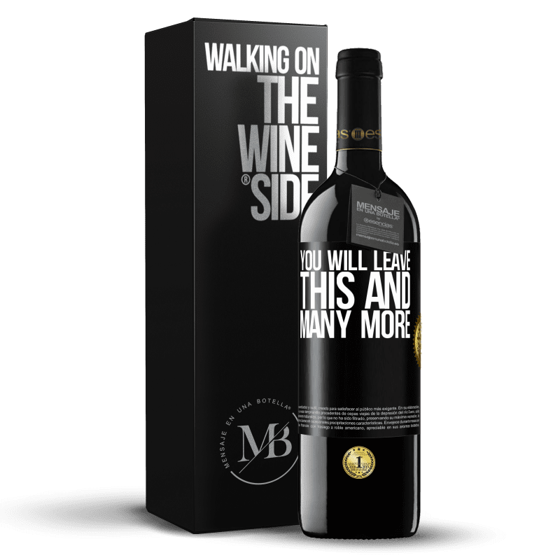 39,95 € Free Shipping | Red Wine RED Edition MBE Reserve You will leave this and many more Black Label. Customizable label Reserve 12 Months Harvest 2014 Tempranillo