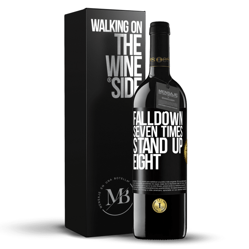 39,95 € Free Shipping | Red Wine RED Edition MBE Reserve Falldown seven times. Stand up eight Black Label. Customizable label Reserve 12 Months Harvest 2014 Tempranillo