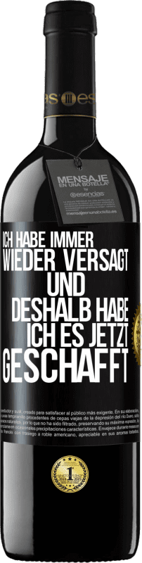 «Ich habe immer wieder versagt und deshalb habe ich es jetzt geschafft» RED Ausgabe MBE Reserve