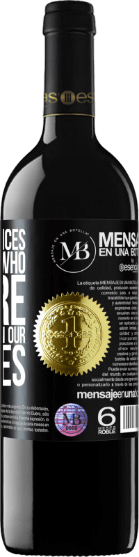 «It is our choices that show who we are, much more than our abilities» RED Edition MBE Reserve