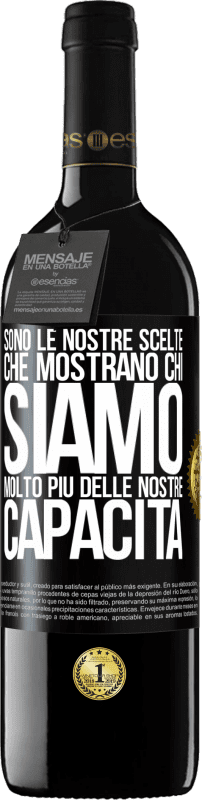 39,95 € Spedizione Gratuita | Vino rosso Edizione RED MBE Riserva Sono le nostre scelte che mostrano chi siamo, molto più delle nostre capacità Etichetta Nera. Etichetta personalizzabile Riserva 12 Mesi Raccogliere 2014 Tempranillo