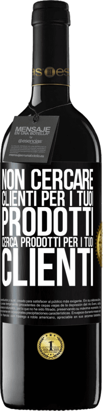 39,95 € Spedizione Gratuita | Vino rosso Edizione RED MBE Riserva Non cercare clienti per i tuoi prodotti, cerca prodotti per i tuoi clienti Etichetta Nera. Etichetta personalizzabile Riserva 12 Mesi Raccogliere 2016 Tempranillo