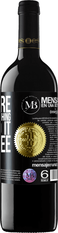 «If you're good at something, don't do it for free» RED Edition MBE Reserve