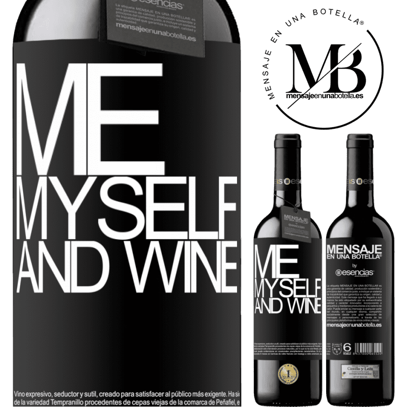 «Me, myself and wine» REDエディション MBE 予約する