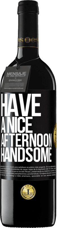 39,95 € 送料無料 | 赤ワイン REDエディション MBE 予約する 素敵な午後を、ハンサムに ブラックラベル. カスタマイズ可能なラベル 予約する 12 月 収穫 2016 Tempranillo